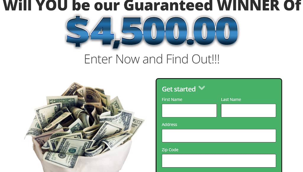Win $4000 cash for valentine